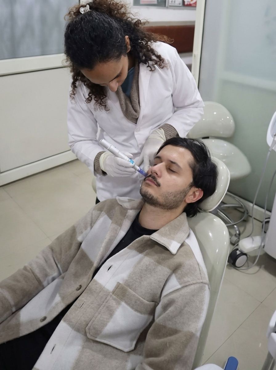 Treatment in progress at Nidhi's Nagar Hospital & Research Centre